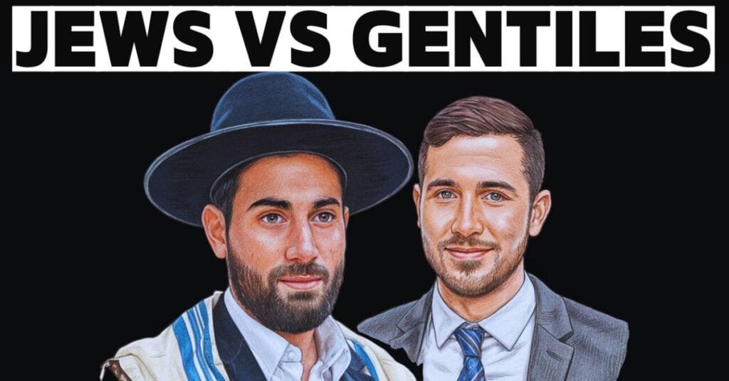 An illustration representing the biblical relationship between Jews and Gentiles, symbolizing unity in God's plan.