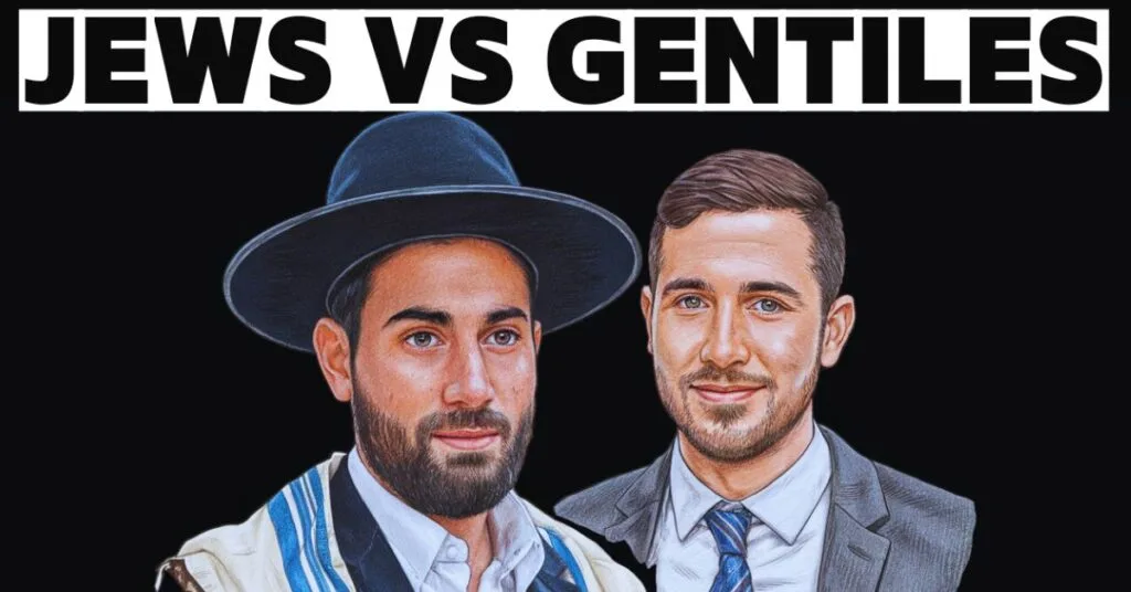 An illustration representing the biblical relationship between Jews and Gentiles, symbolizing unity in God's plan.